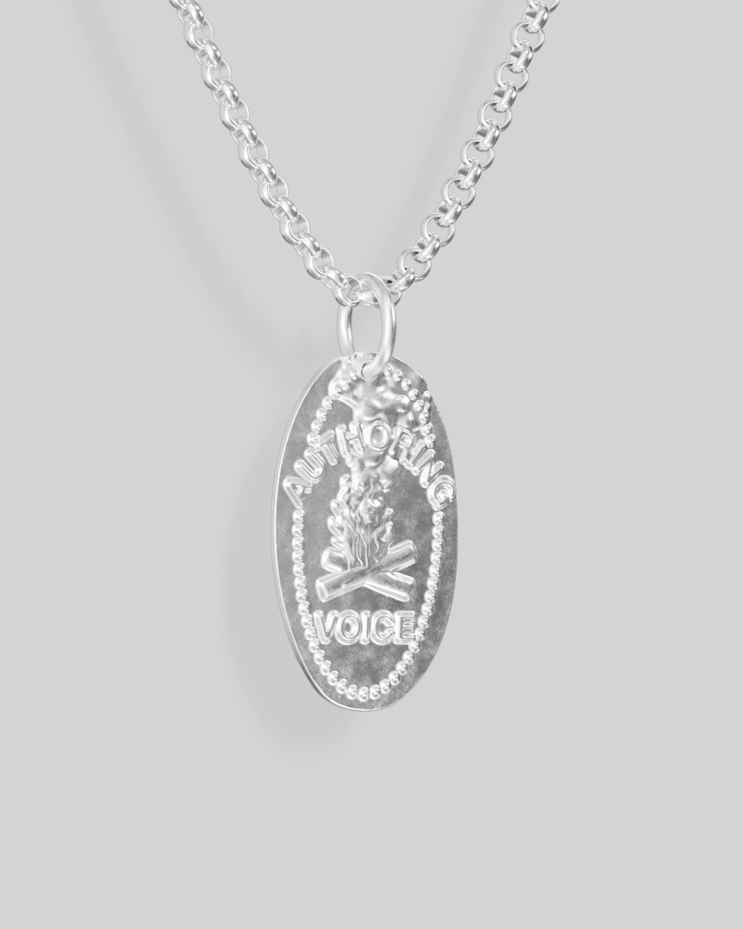 Authoring Voice - Pressed Penny Charm