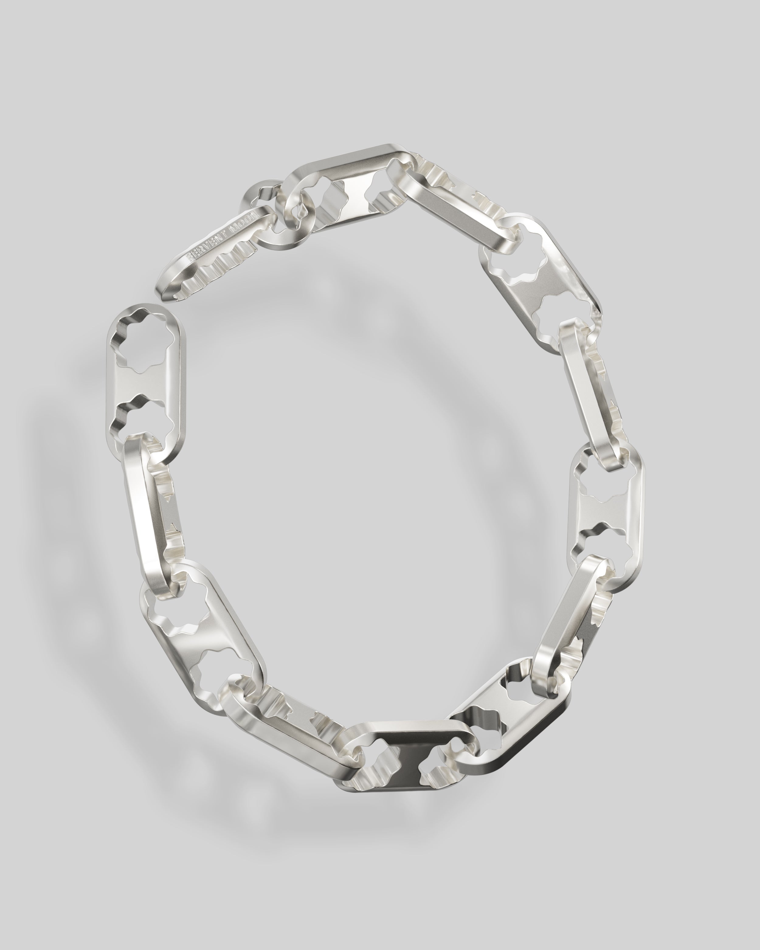 Double Moon Link Bracelet Midi