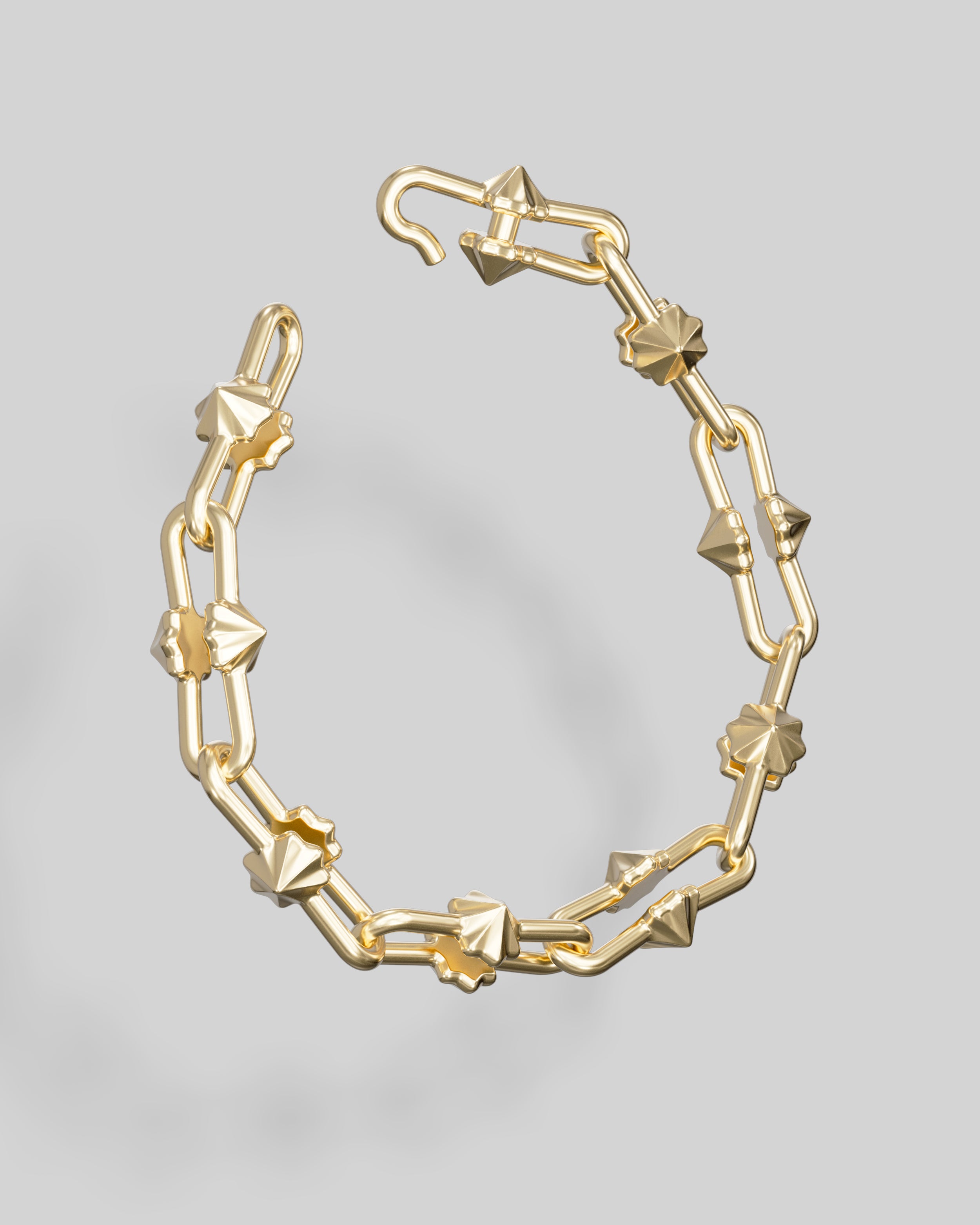 Iced Gem Link Bracelet