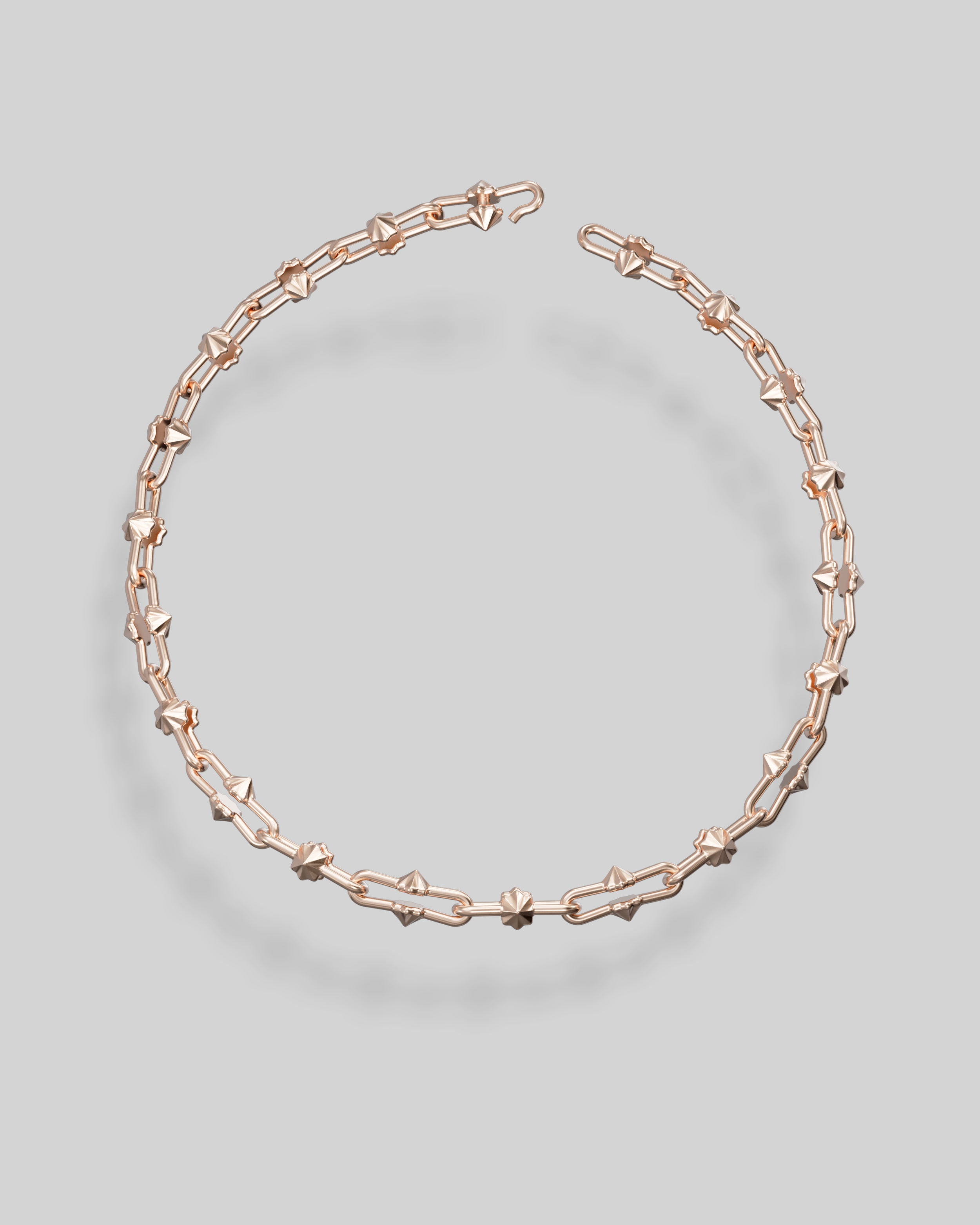 Iced Gem Link Necklace