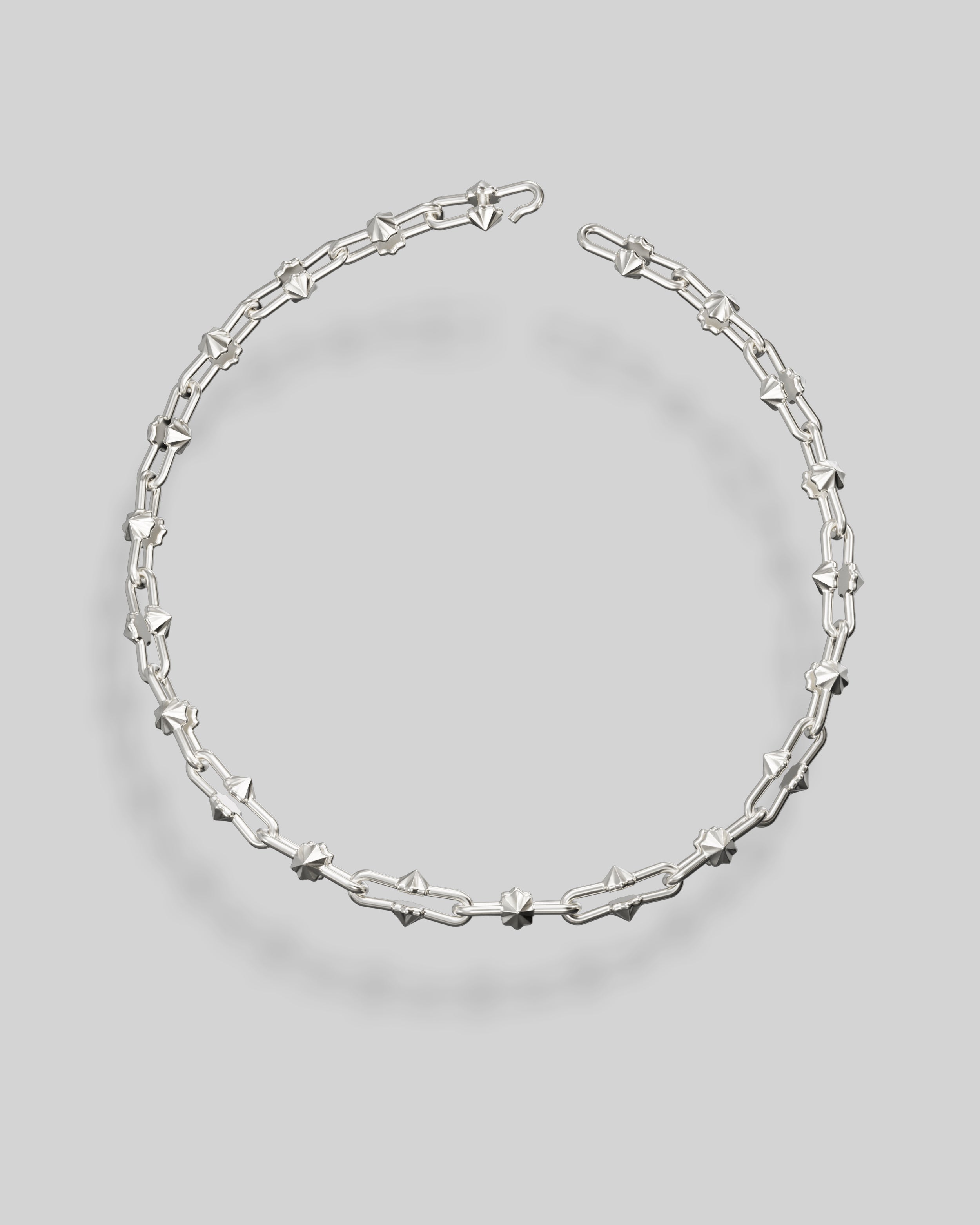 Iced Gem Link Necklace