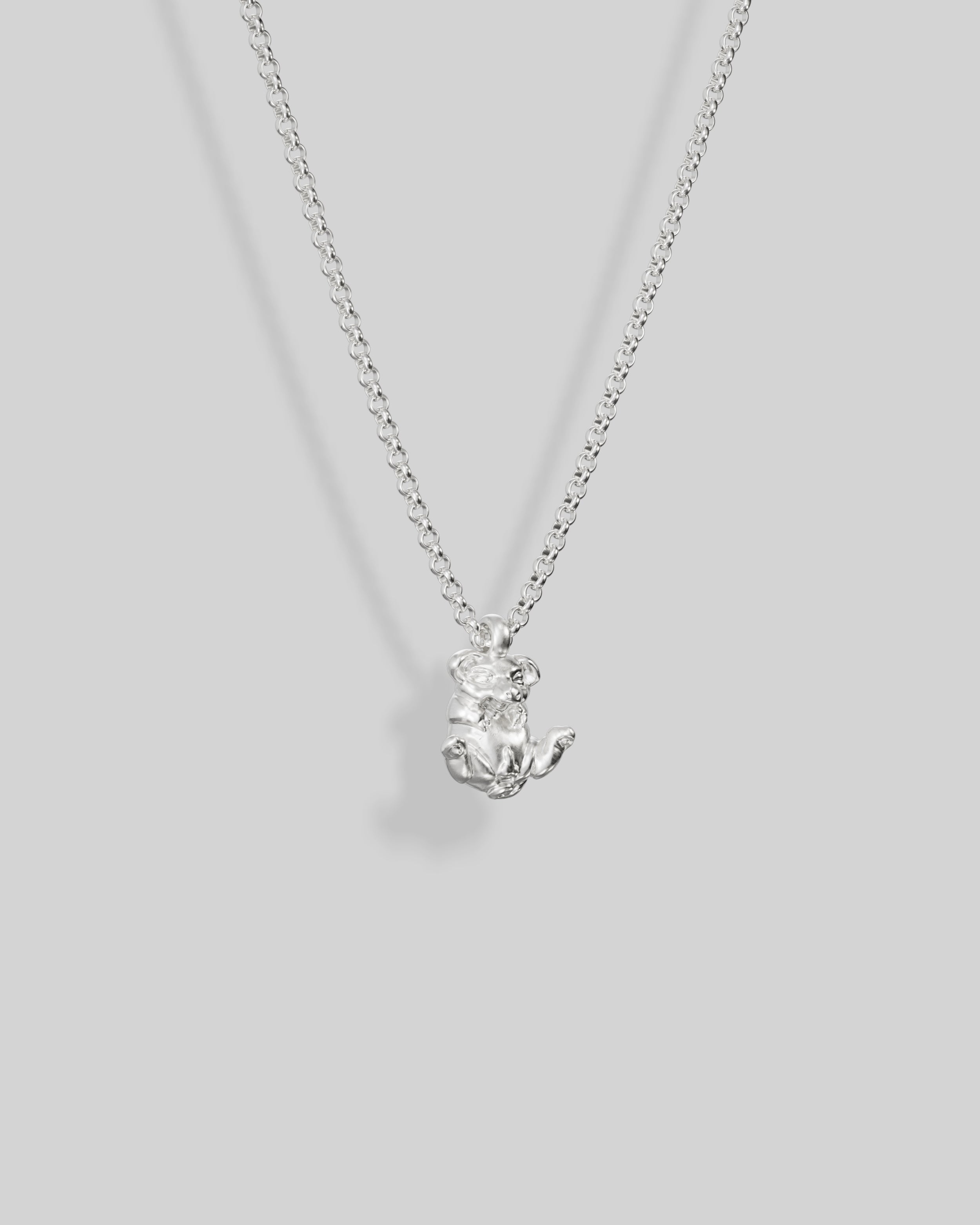 Horny Pig Charm Necklace