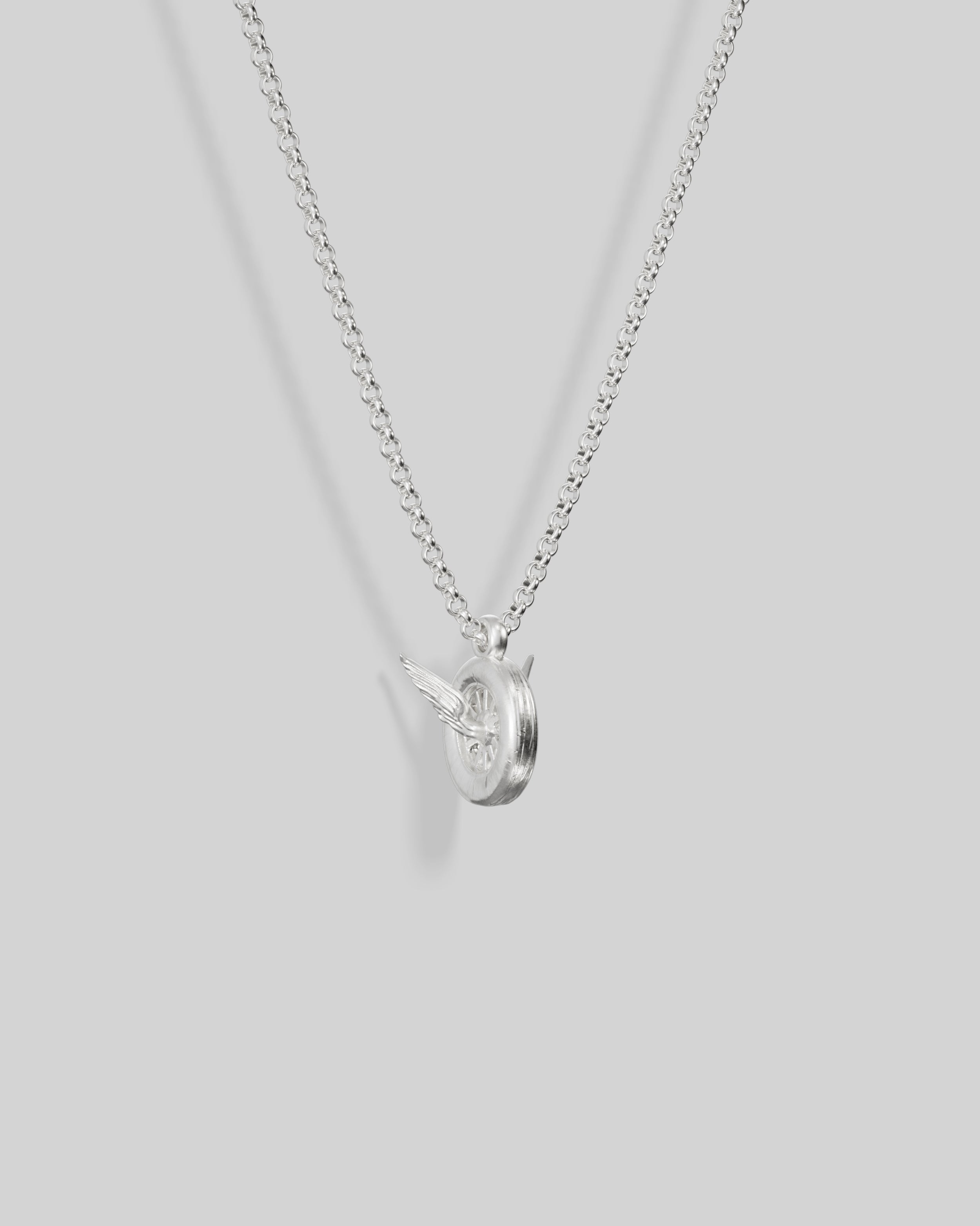 Wonderer's Wheel Charm Necklace